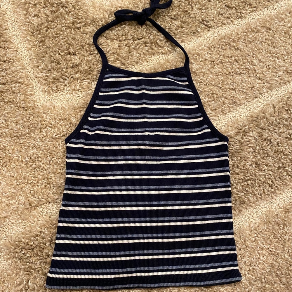 Brandy melville cropped halter top